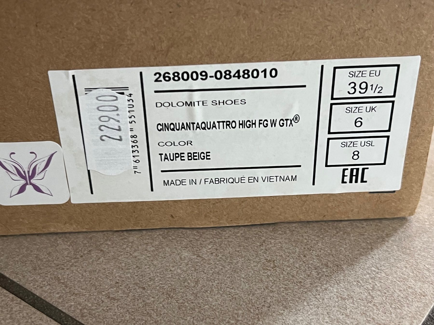 Dolomite Scarpe da donna: DOLOMITE Wanderschuhe Damen - 39,5 – Usato da Frick venduto da aowoe 5