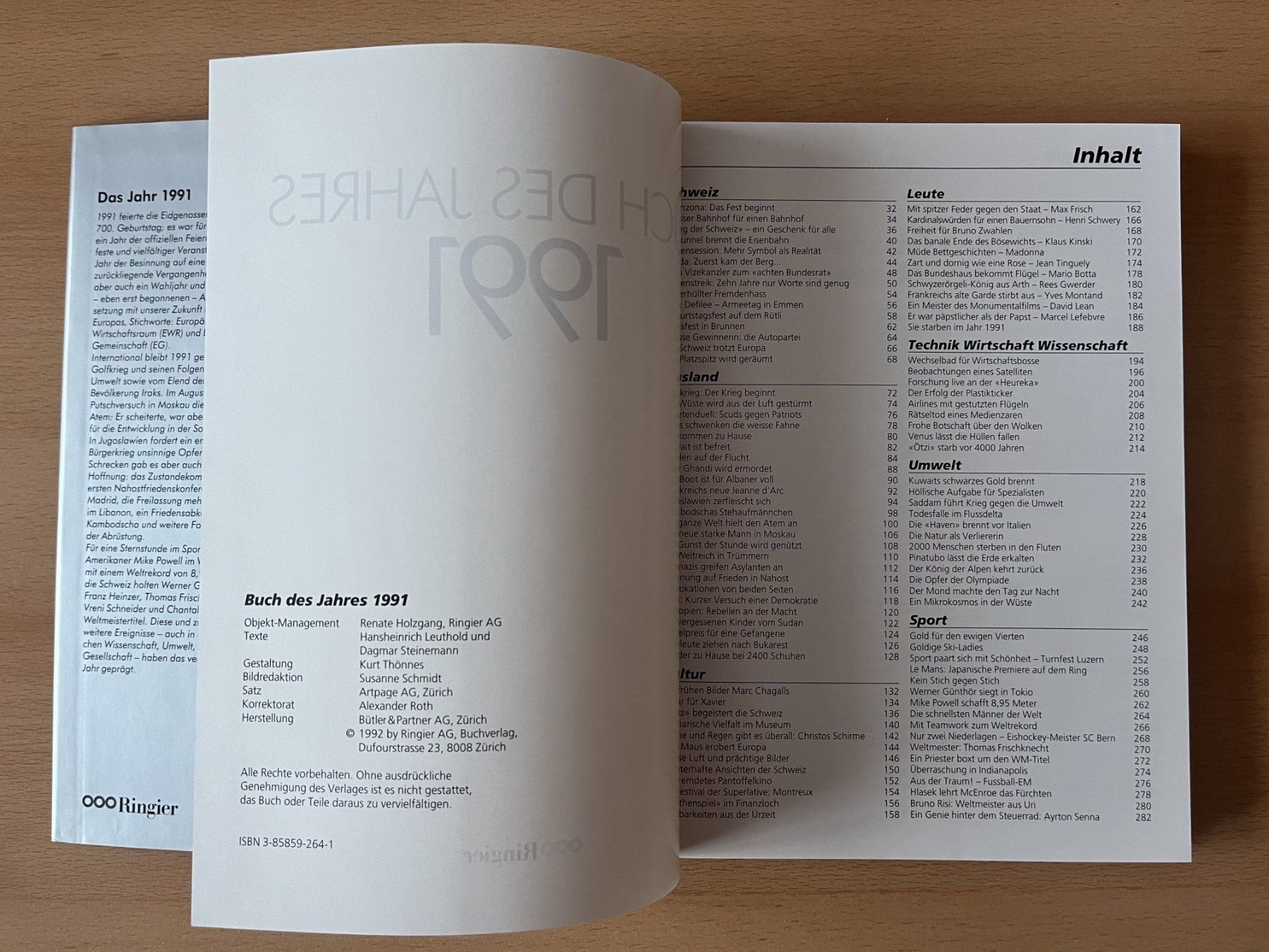 Libri: Buch des Jahres 1991 - Schweizer Illustrierte – Nuovo (secondo la descrizione) da Lausen venduto da Mondeo10628 3