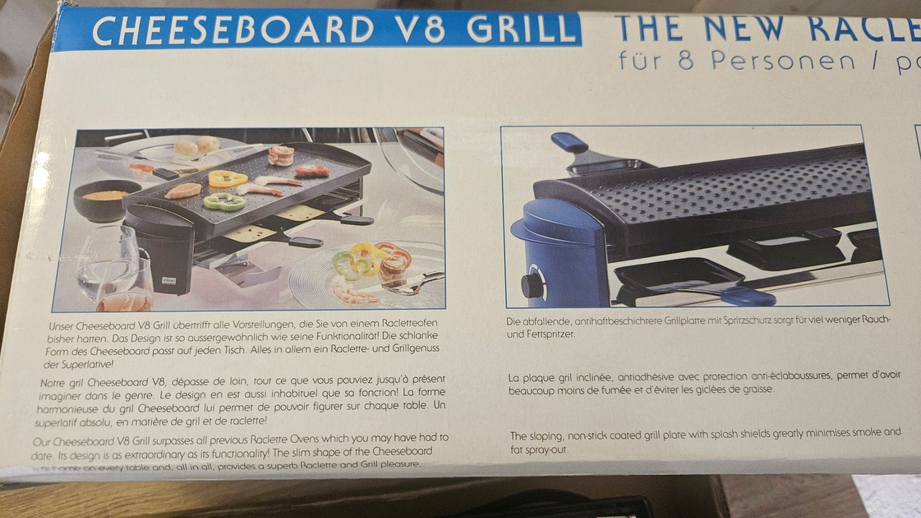 Stöckli Elettrodomestici da cucina: Macchina raclette x8pp Stockli – Usato da Melano venduto da H-Sara 1