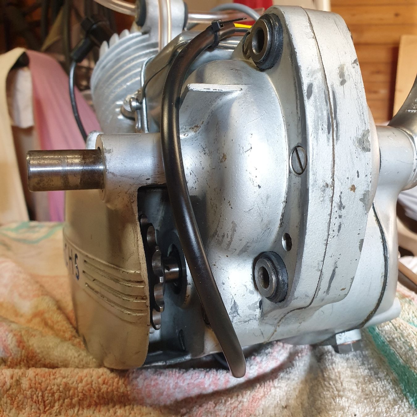 Sachs Mofa-Ersatzteile: Motor Sachs 50 - Saxonette – Gebraucht aus Carabbia von  6