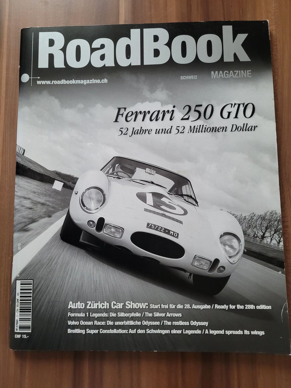 Livres: RoadBook – D'occasion à Beinwil (Freiamt) par Tourigny