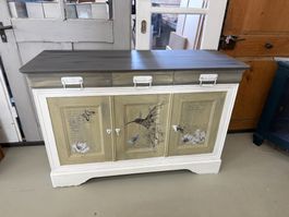 Sideboard Kommode Holz Kolibri restauriert vintage börnie's