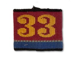 Achselschlaufe 33 Artillerie Schweizer Armee