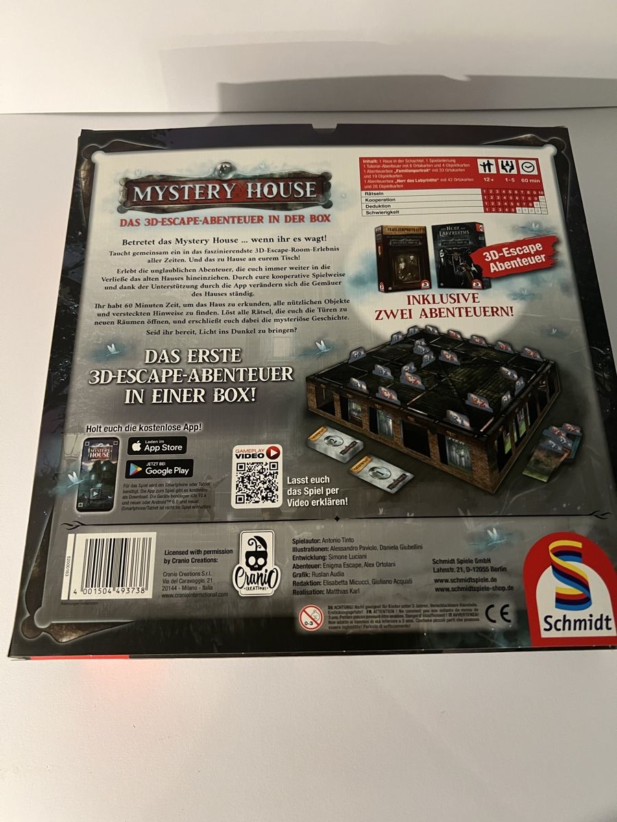 Giochi: Mystery House Spiel – Nuovo e nell'imballaggio originale da Rupperswil venduto da sige82 1