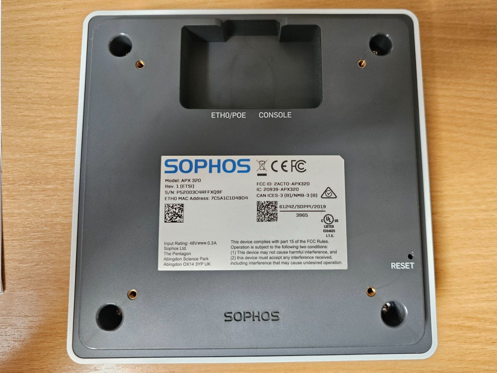Sophos Pare-feu: Sophos APX 320 Access Point – D'occasion à Dällikon par Reri 1