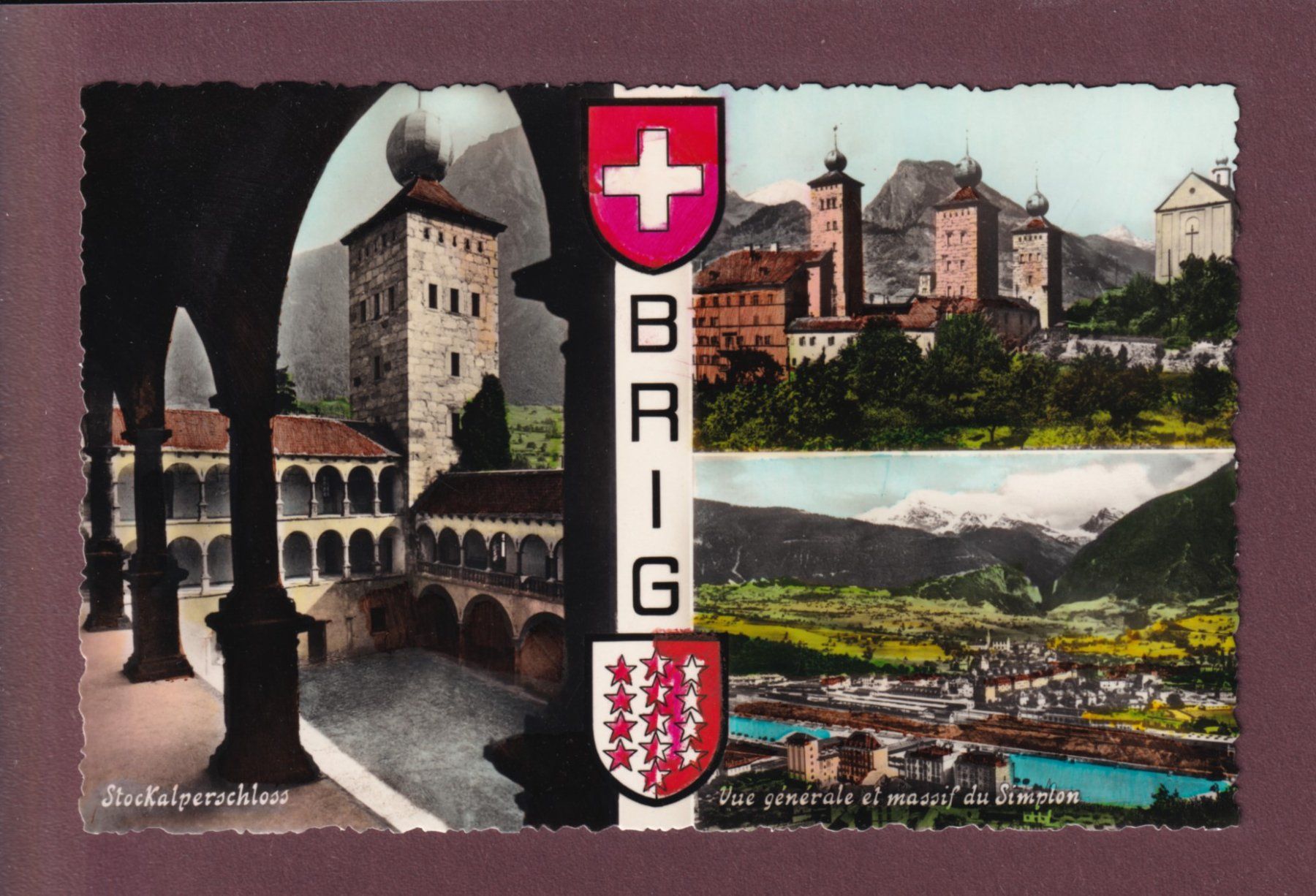 Cartes postales: BRIG - 3 Bilder – D'occasion à Pully par nicecards