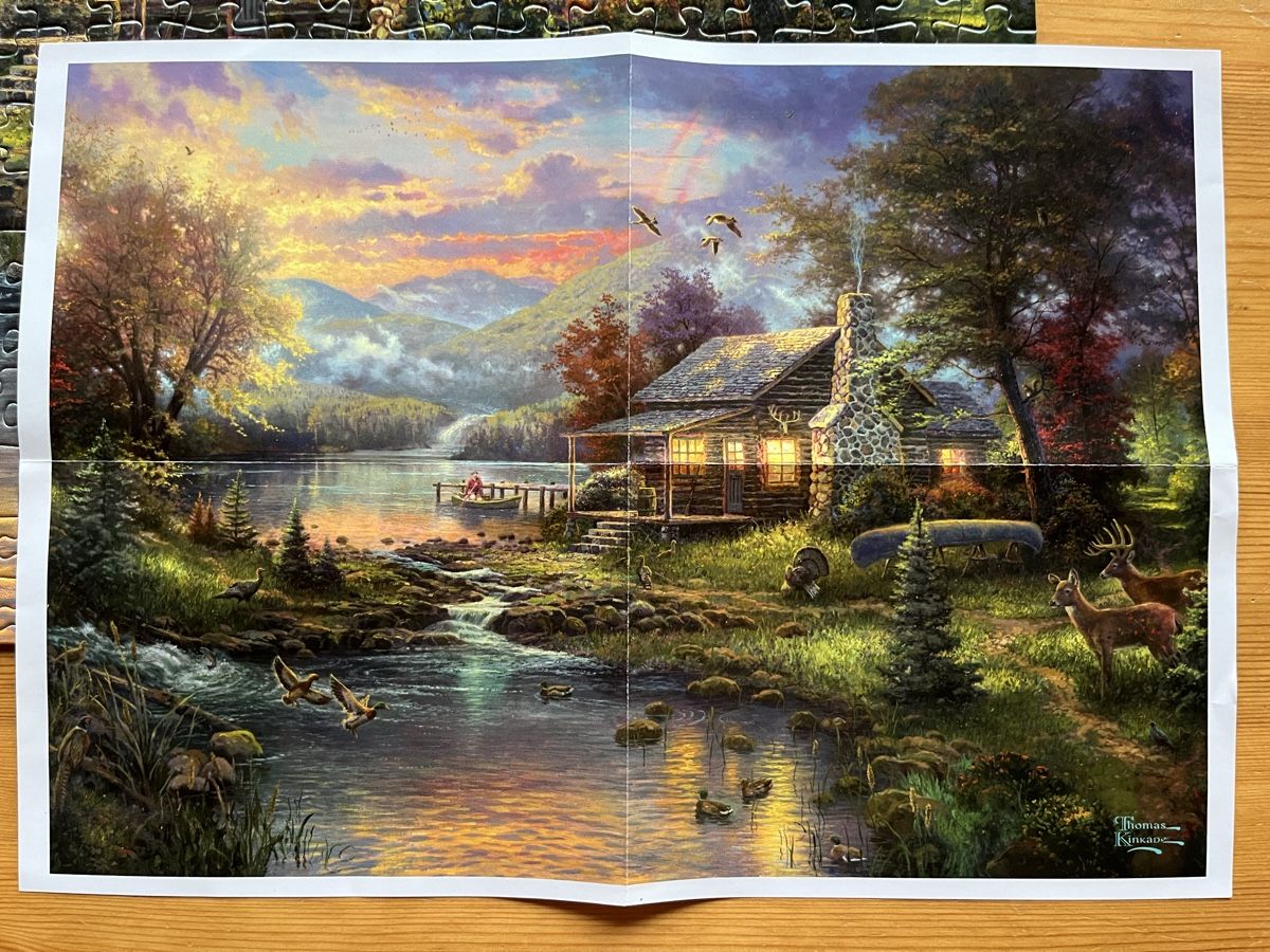 Puzzle: Schmidt Puzzle 500 Teile Thomas Kinkade – Usato da Zürich venduto da Gurkis 2