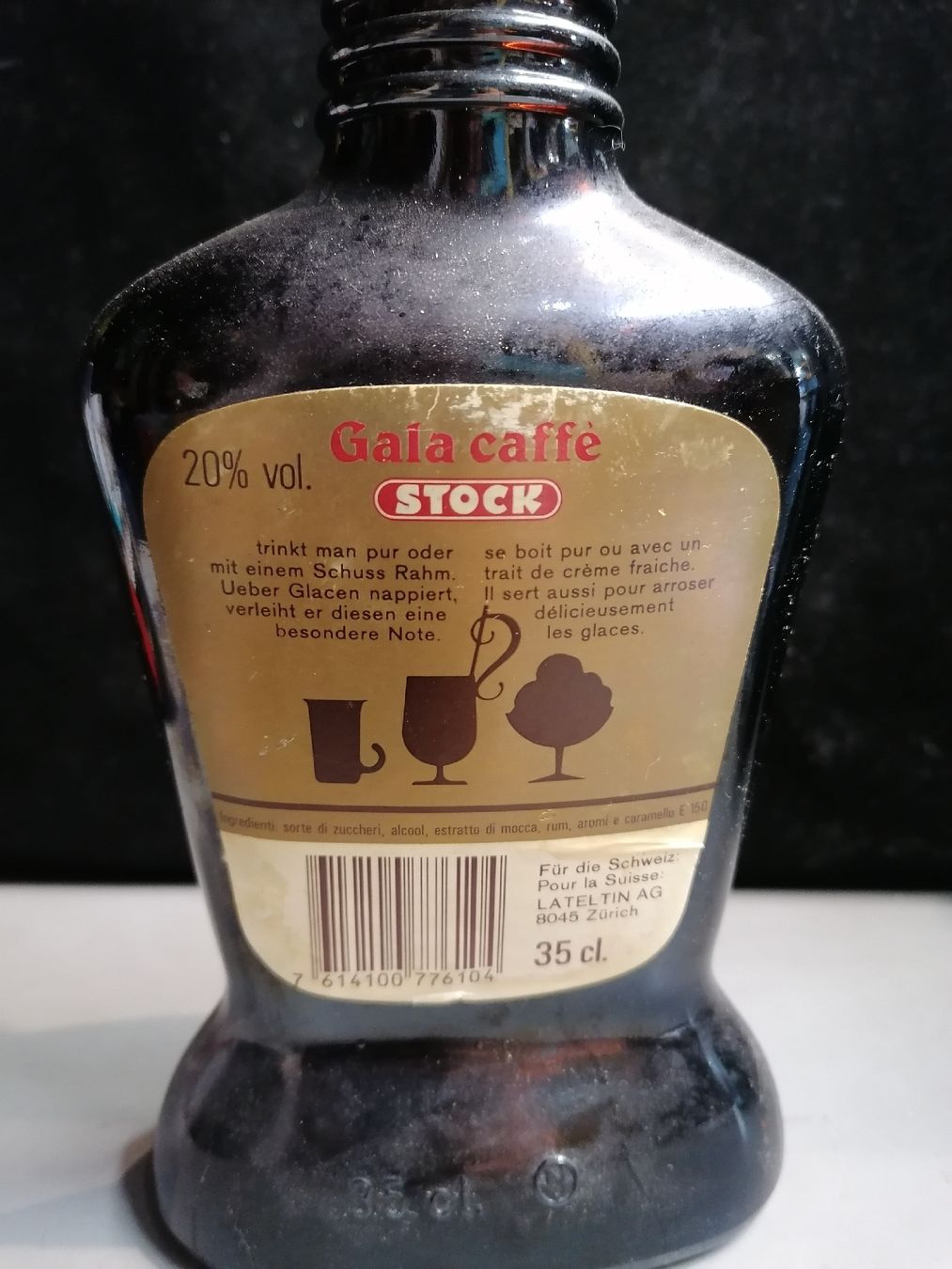 Bevande alcoliche: Liqueur Gala caffè STOCK, 35 cl, Vintage – Usato da Genève venduto da Leboucheoreilles 3