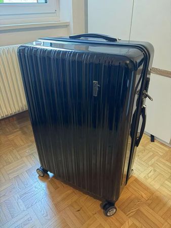 Diplomat Hartschalenkoffer – TSA-Schloss – 4 Rollen – neuwer