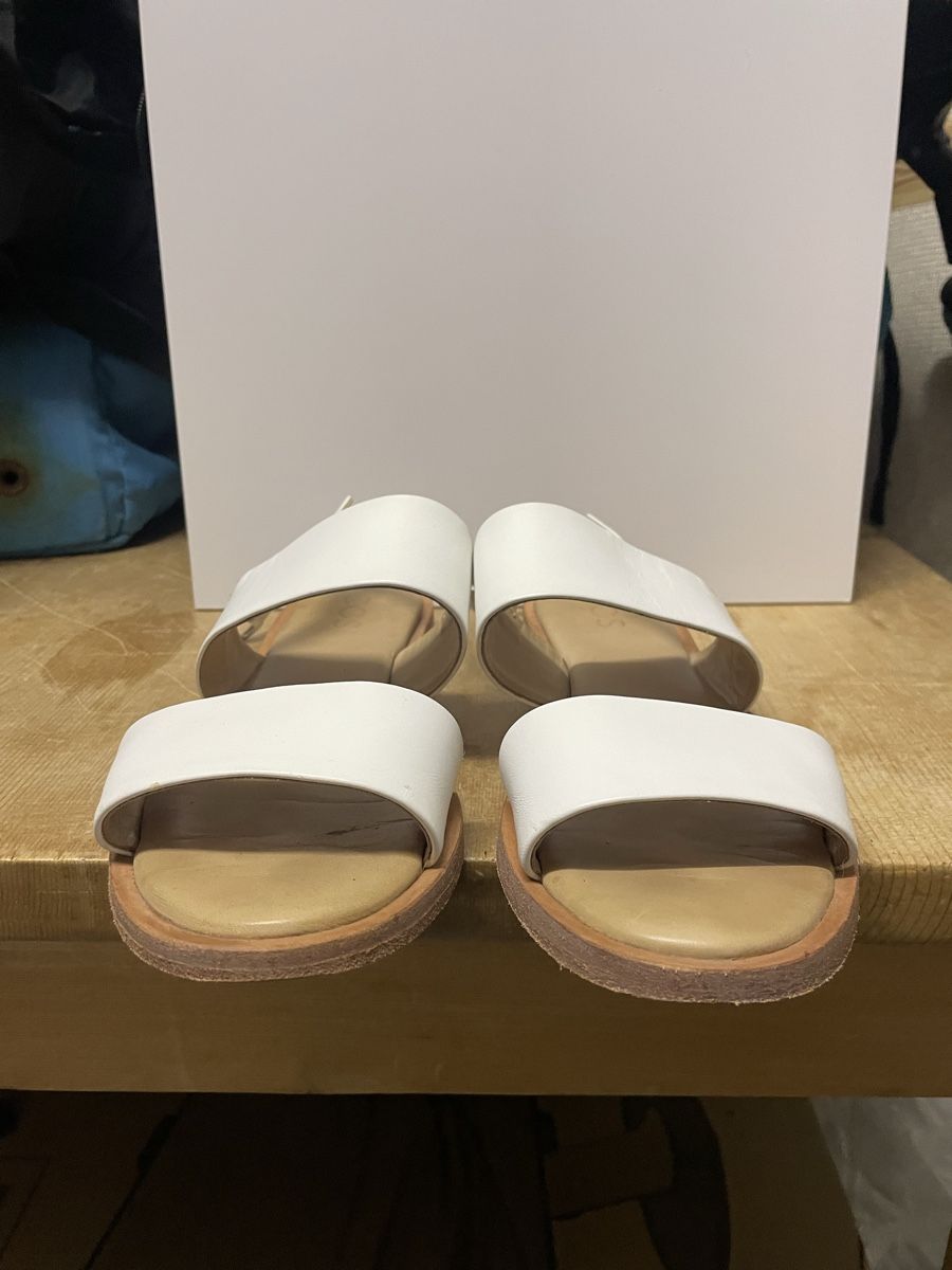 Cos Scarpe da donna: Sandals COS white leather size 39 – Usato da Zürich venduto da Malwa 1