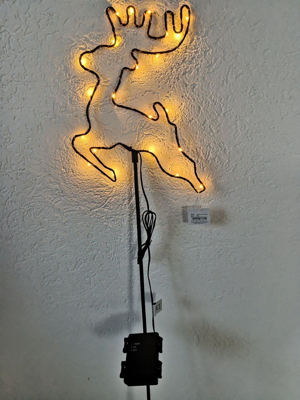 Lichterketten & Leisten: LED Hirsch H 100cm – Neu und originalverpackt aus Matzendorf von Gartendeko-Shop 1