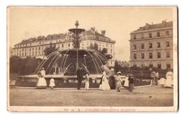 Fotografie Geneve, Jardin Anglais, Brunn