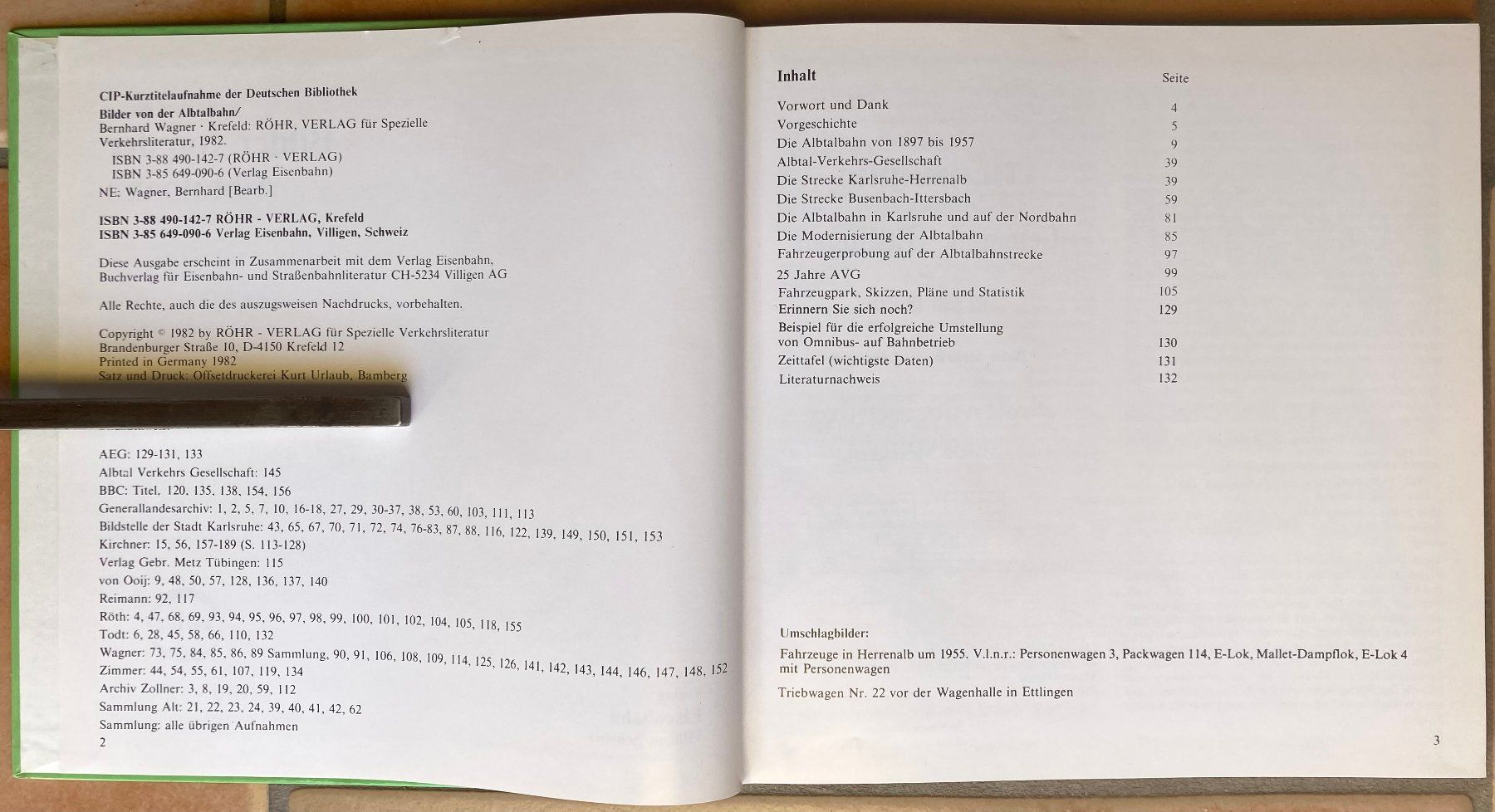 Libri: Bilder von der Albtalbahn - 1982 – Usato da Versoix venduto da Decapod 1