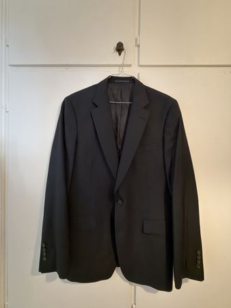 Giacca Uomo Paulo Oliveira Slim Fit Taglia 102 Blu