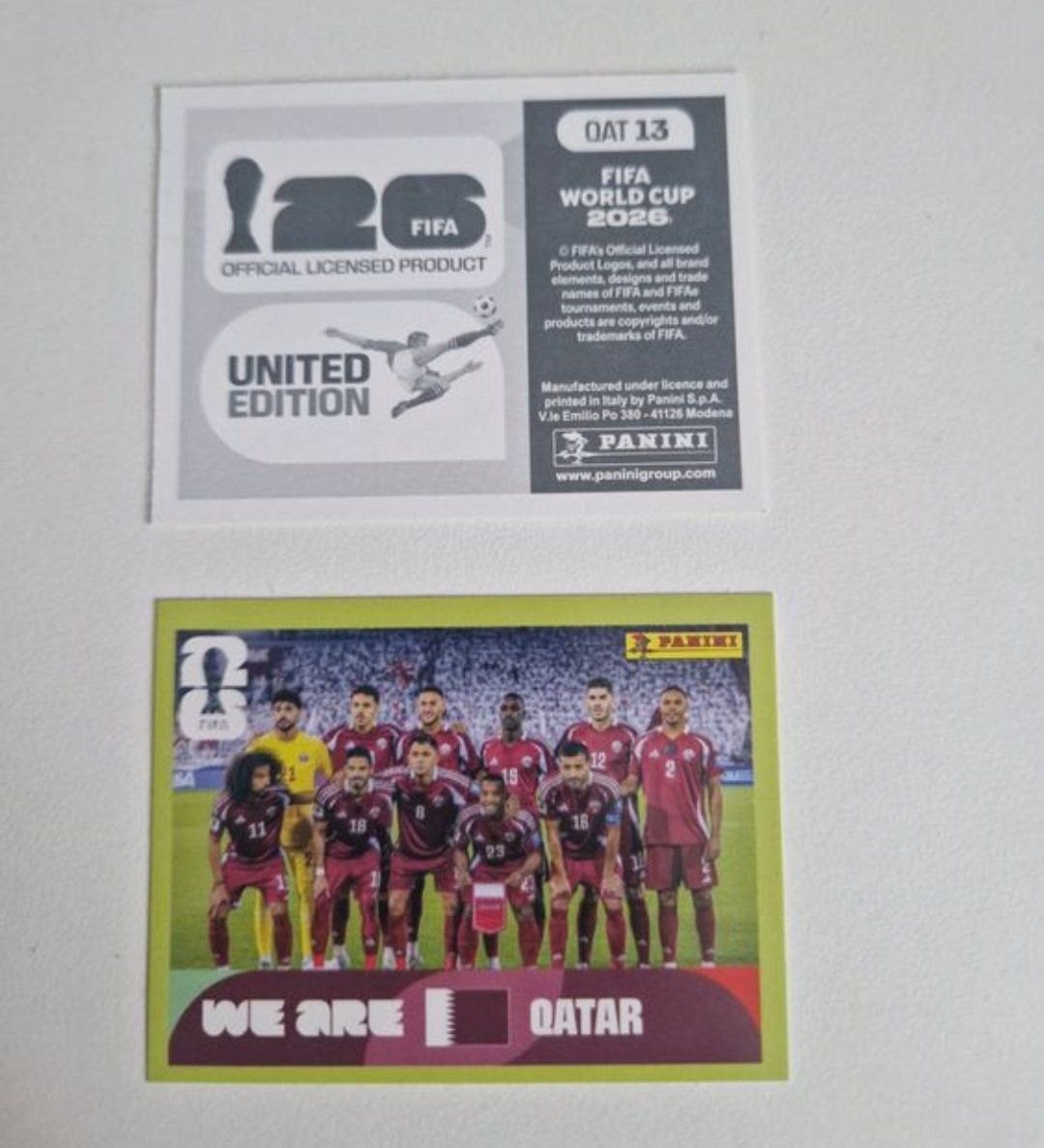 Panini Sammelbilder & Trading cards: Panini Sticker QAT13 – Neu (gemäss Beschreibung) aus Stüsslingen von white_angel86