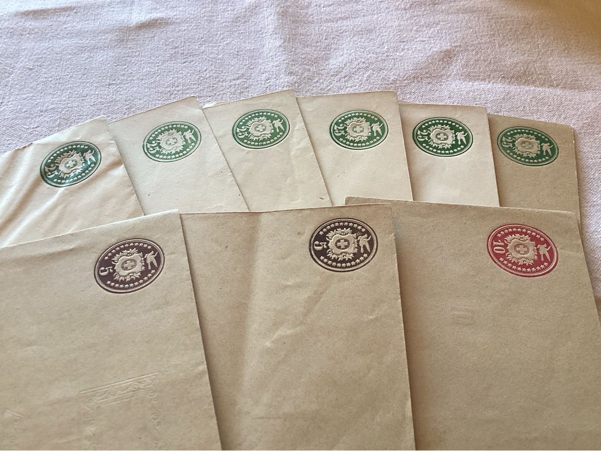 Alle Briefmarken: Tubeli entier neuf 9 pièces en lot – Gebraucht aus Luc (Ayent) von Rebouille