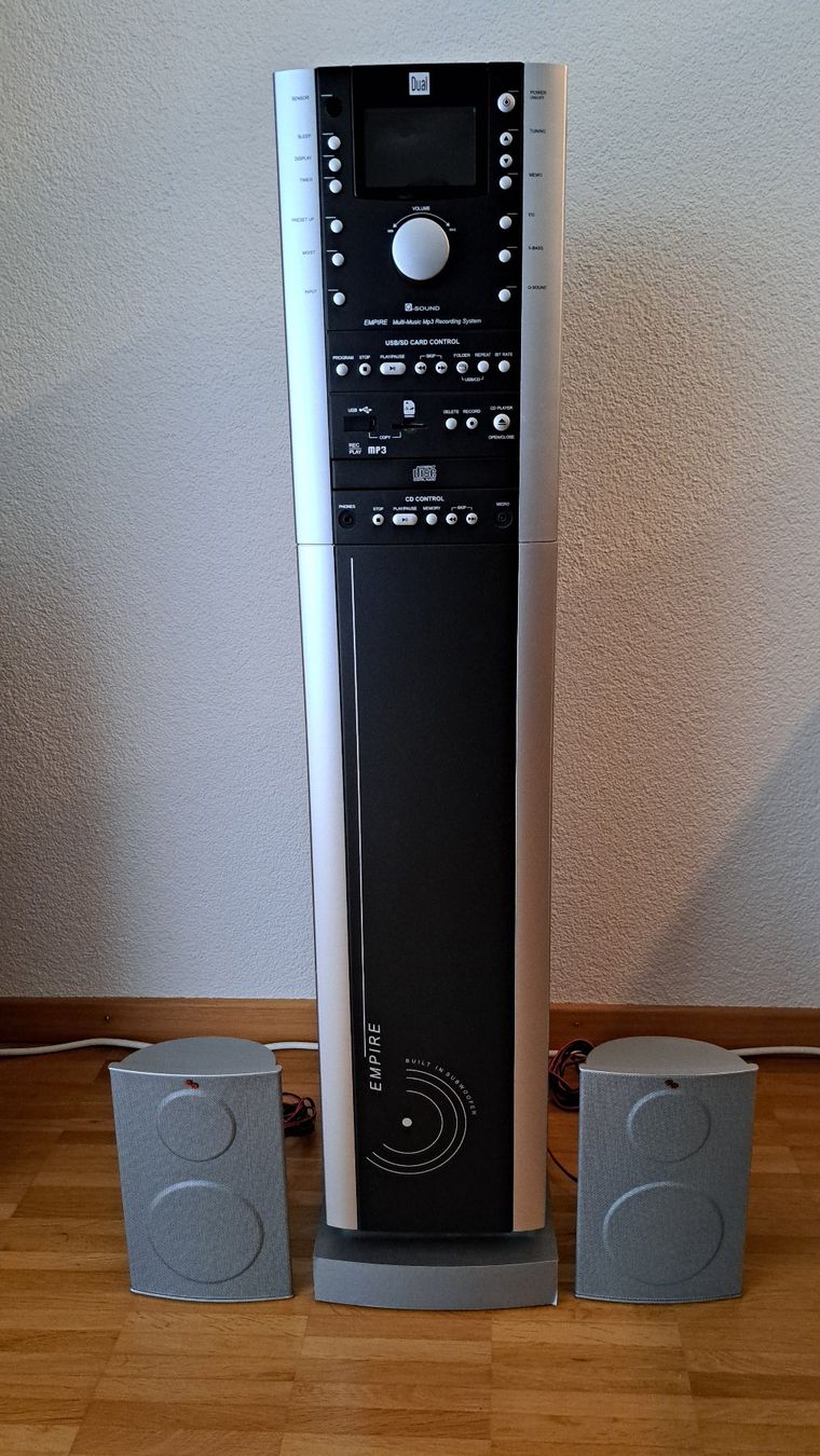 Lettore multimediale & Streamer: Dual Empire Multimedia Soundsystem mit 2 Boxen – Usato da Bonstetten venduto da toblere60