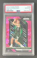 NBA Donte DiVincenzo 2018 Pink Ice Prizm Rookie PSA 10