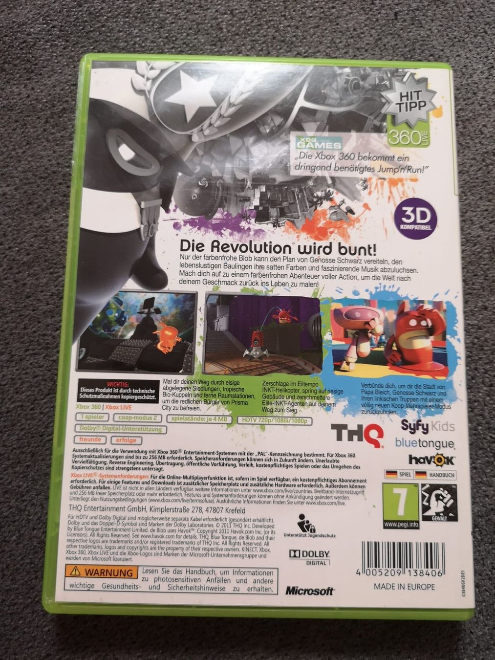 Giochi: De Blob 2 (XBOX 360) – Usato da Herisau venduto da Seyashop1 1