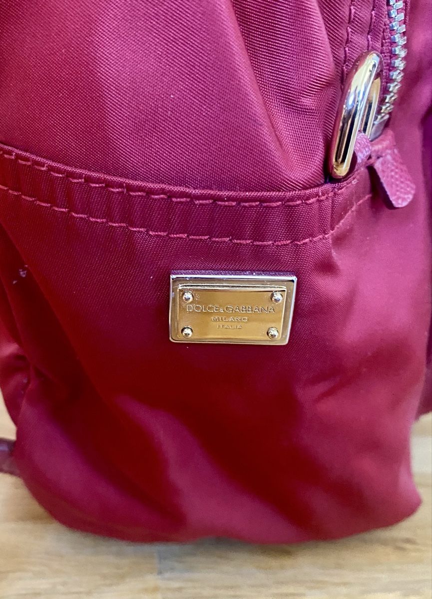 Dolce & Gabbana Sacs & sacs à dos: Dolce & Gabbana VULCANO - Sac à dos rouge – D'occasion à Genève par MonCheriBibi 5