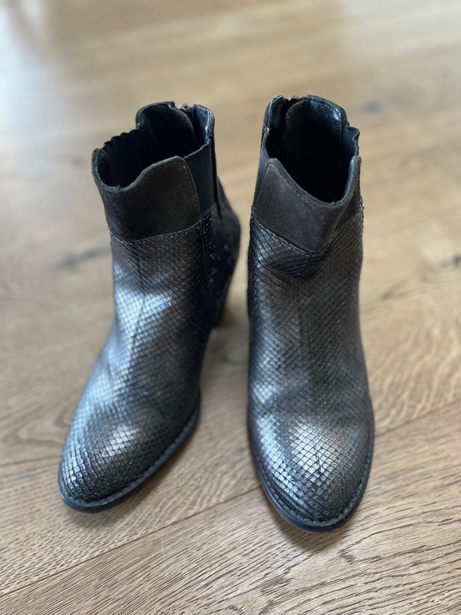 Scarpe da donna: Dunkelgraue History 541 Stiefeletten – Usato da Bern venduto da ulo_1 2