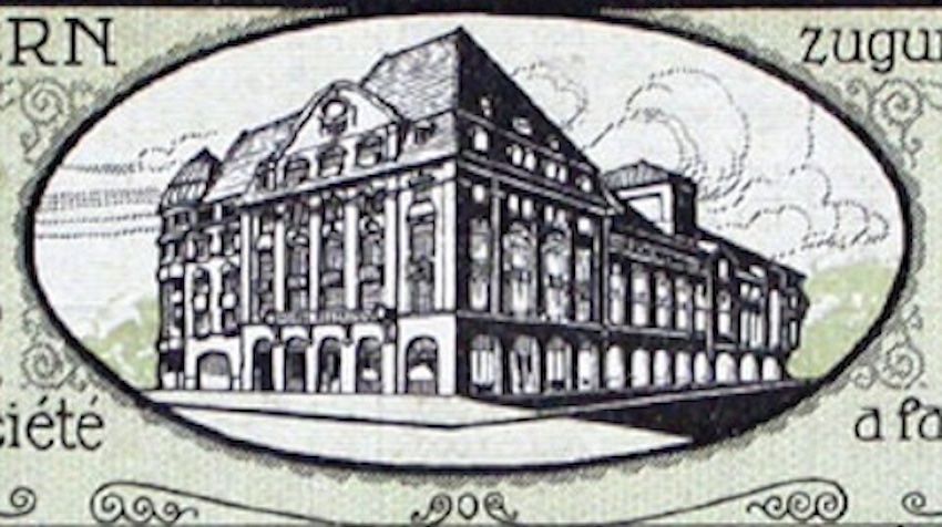 Documenti: Typographia Bern, Bern - 1917 – Usato da Solothurn venduto da Sgasche 1