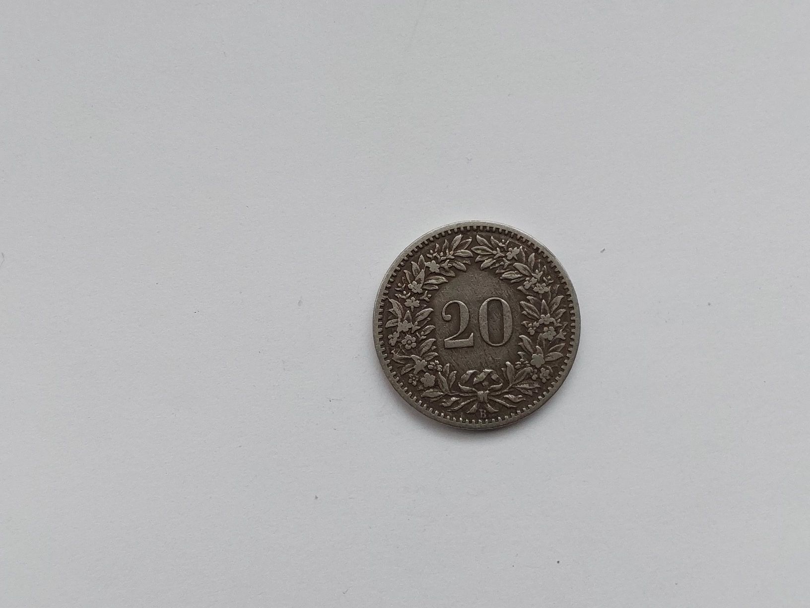Alle Münzen: 20 rappen 1883 – Gebraucht aus St. Gallen von aha_2prr 1
