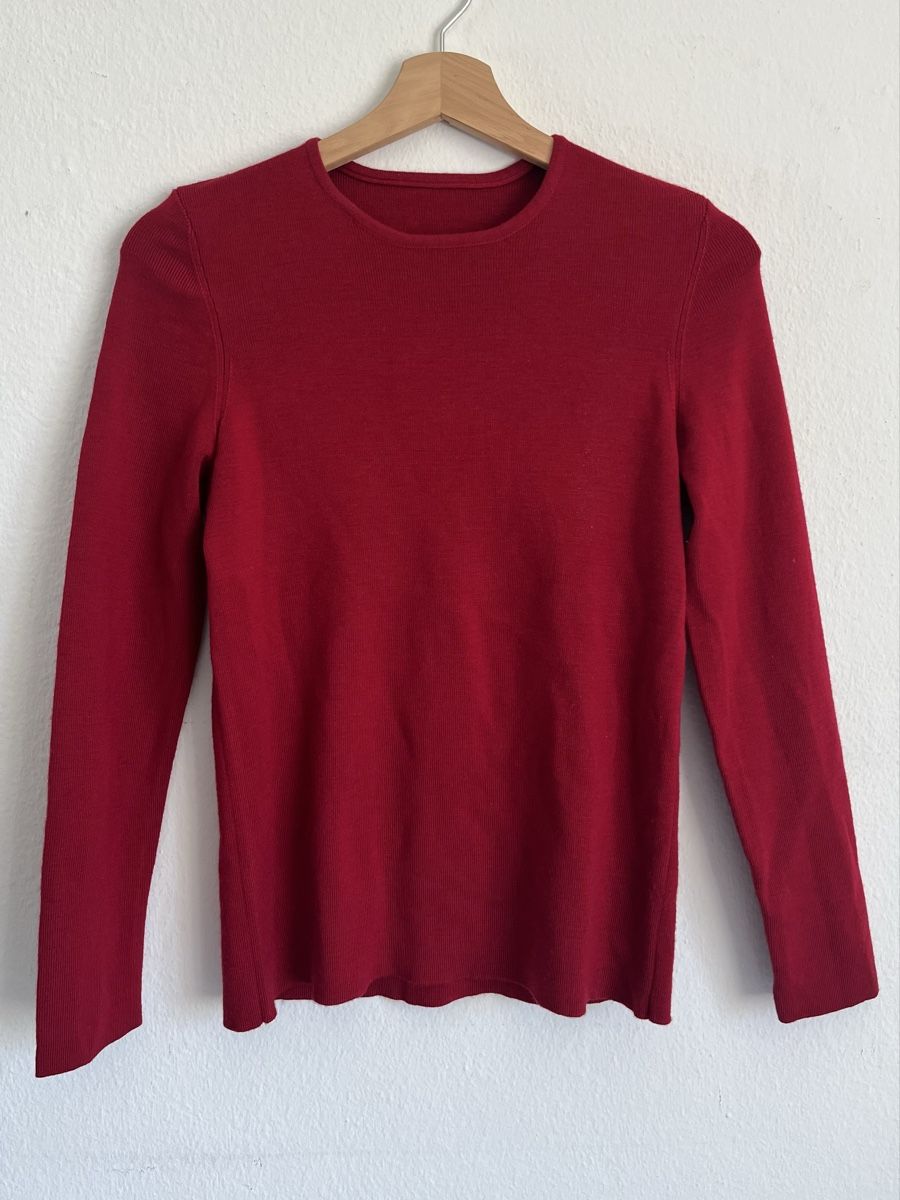 Maglioni & Felpe: roter Strickpulli – Usato da Zürich venduto da nerinalaura