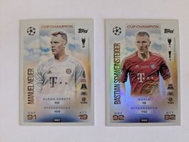 Topps Match Attax 25/26 Cup champion Neuer / Schweinsteiger