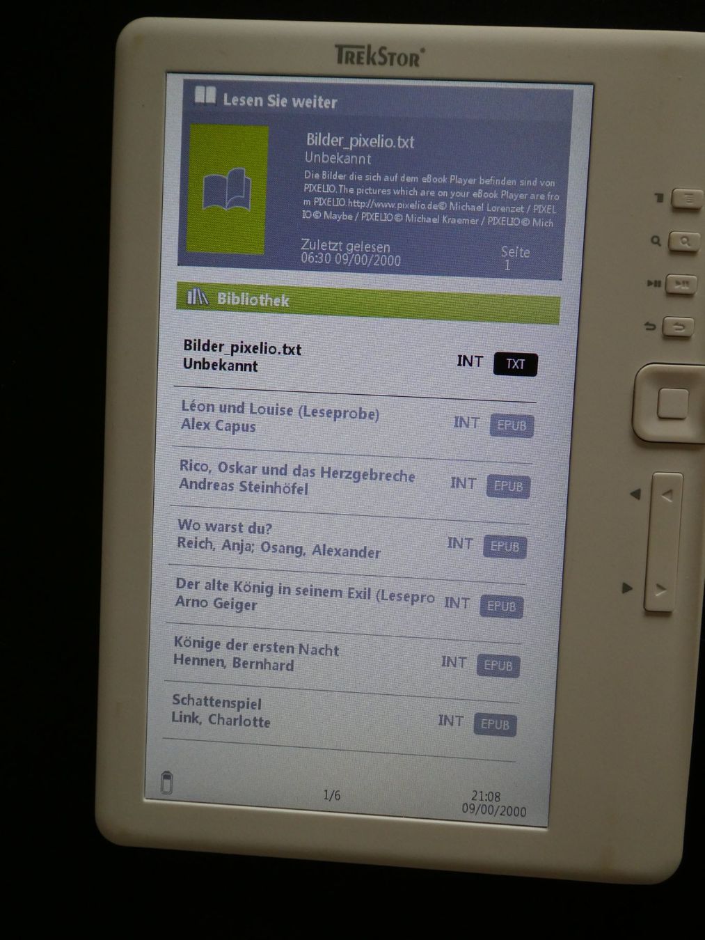 Bücher: E-Buch - Bücher elektronisch lesen, wird immer beliebter ! – Neu (gemäss Beschreibung) aus Muntelier von Rwc 1