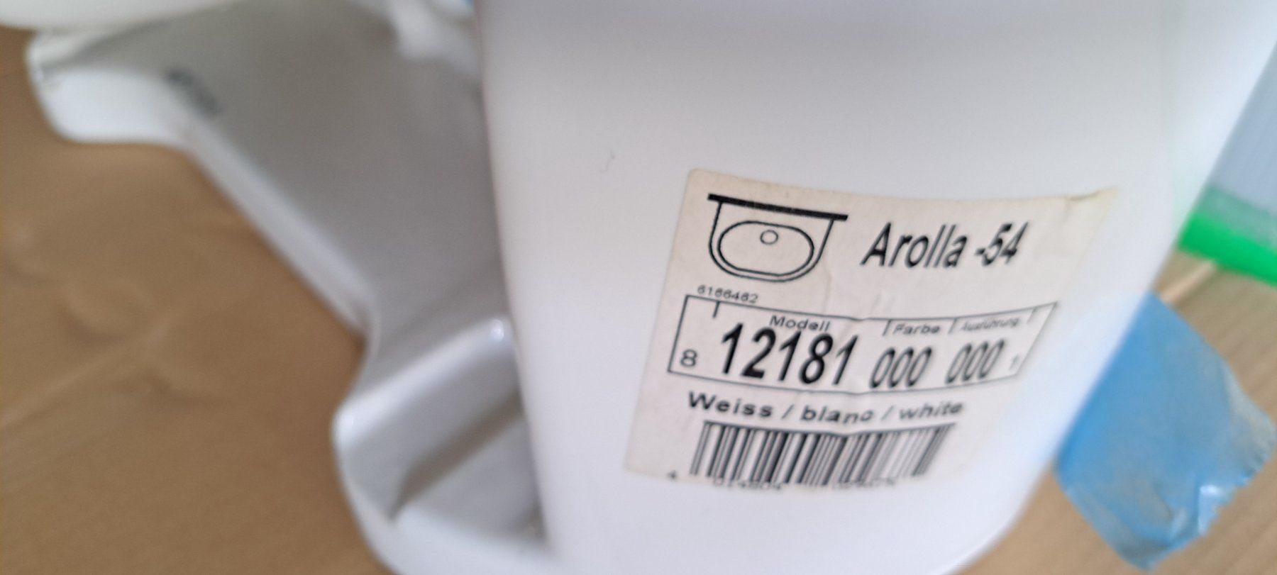 Laufen Lavabi & lavandini: Waschtisch Arolla Laufen  54x46 – Nuovo e nell'imballaggio originale da Matzendorf venduto da maxwin 2