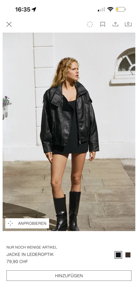 Zara Giacche: Zara Lederjacke – Usato da Gossau SG venduto da ile_h7mm 3