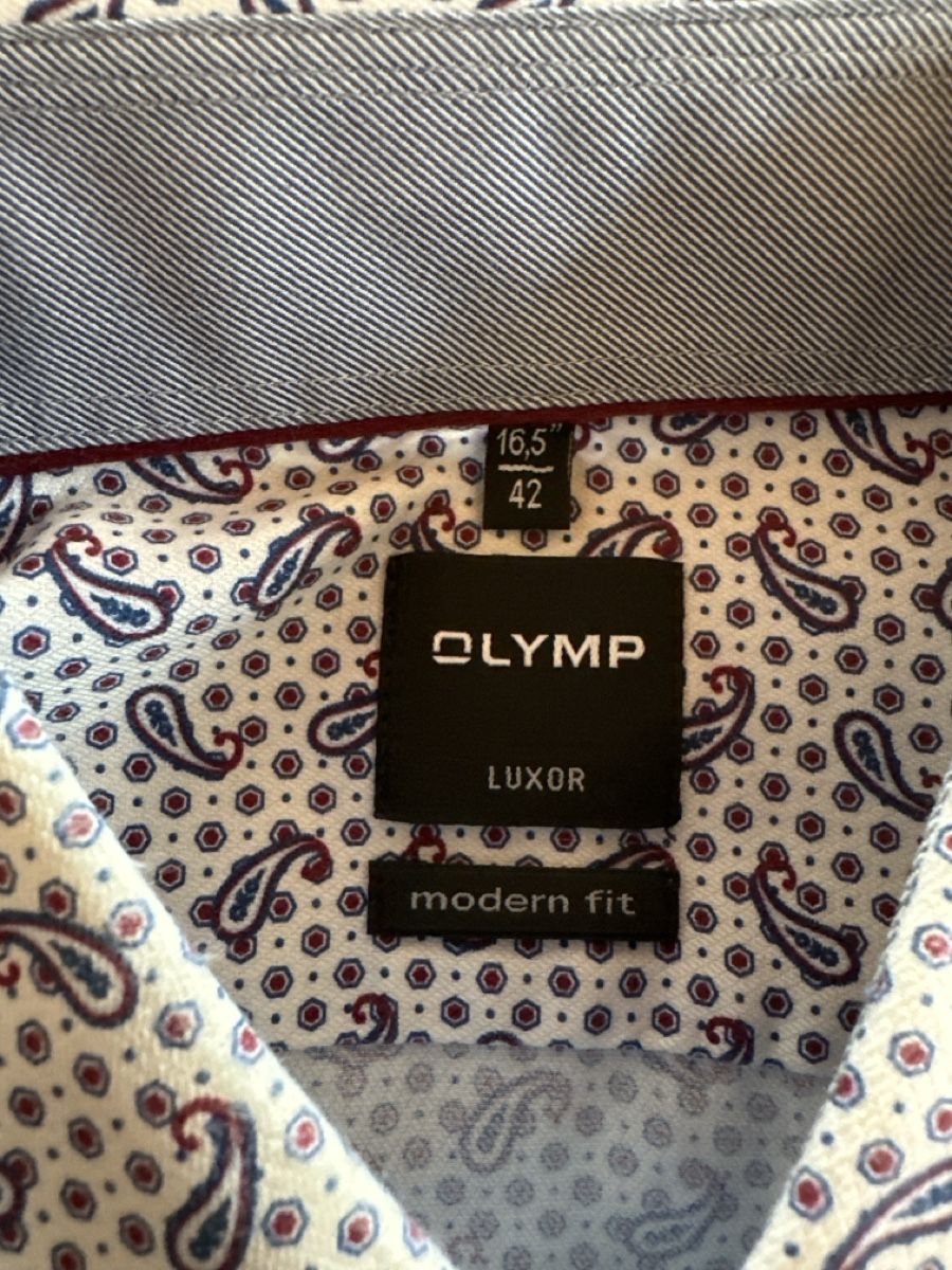 Hemden: Olymp Hemd, Grösse 42/16.5, Modern Fit einf. Brustweite 60cm – Gebraucht aus Heiden von fam_797q 2