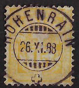 Alle Briefmarken: Z/63A, VOLL-0 HOHENRAIN – Gebraucht aus Pura von ulisse1957