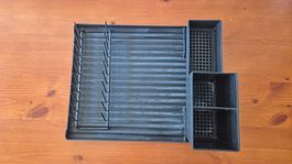 IKEA RINNIG Abtropfgestell Set 3 teilig schwarz Tellerhalter