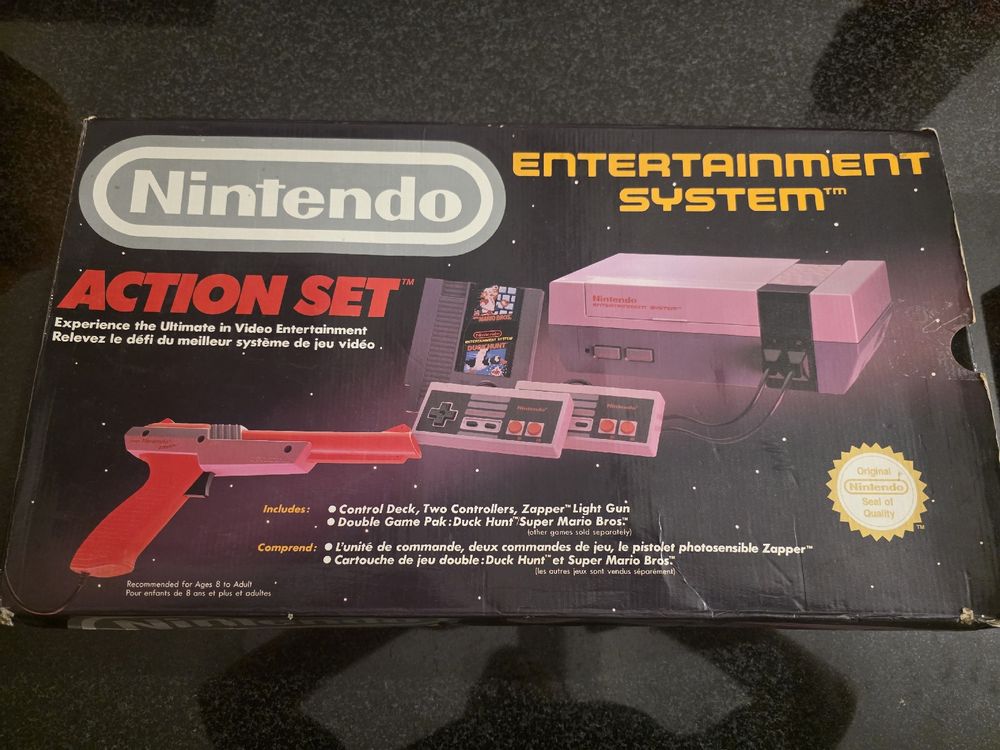 NES Action Set en boîte (D'occasion) à Chavornay pour CHF 220 – avec ...