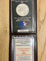 USA 1 Dollar 1983 – Olympische Spiele Los Angeles – Silber