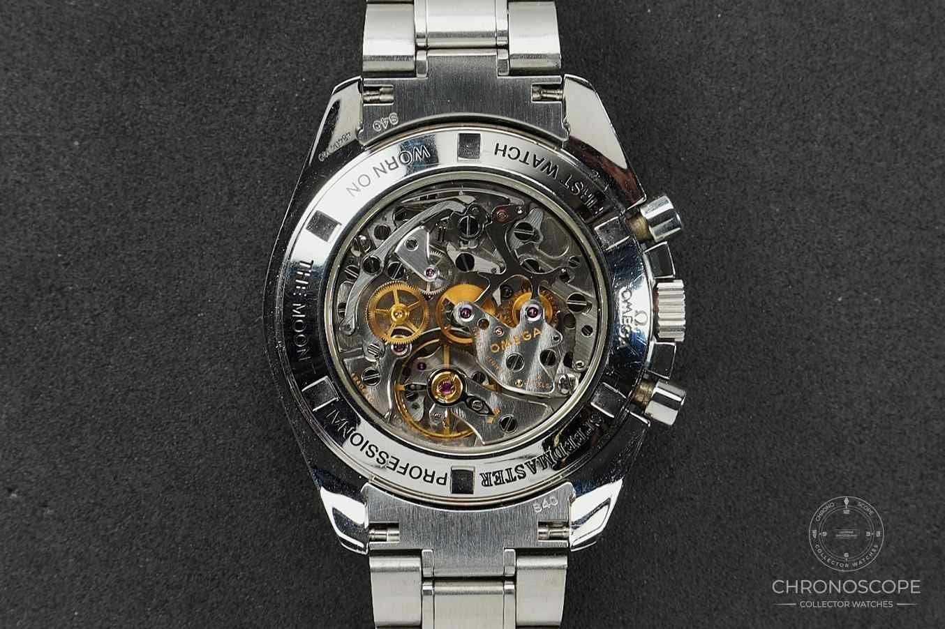 Omega Orologi: Omega Speedmaster Moonwatch Prof. Display Back - Sichtboden – Usato da Luzern venduto da ChronoScope6004 5