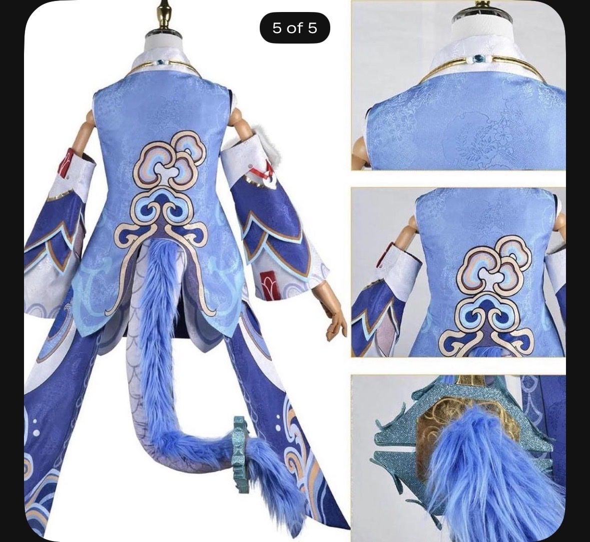Costumi: Honkai Star Rail Bailu Cosplay  SIZE S – Usato da Igis venduto da linda.angelina 2