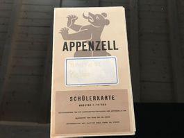 Schülerkarte Appenzell 1:75000