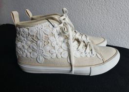 DESIGUAL Sneaker Schnür Schuh Flower Power neu ungetragen 40