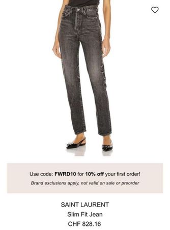 YSL Saint Laurent Jeans