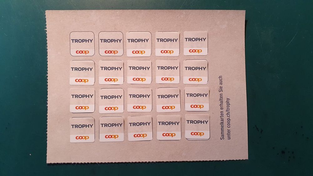 1 Volle Karte Coop Kuhn Rikon Trophy (Neu (gemäss Beschreibung)) in ...