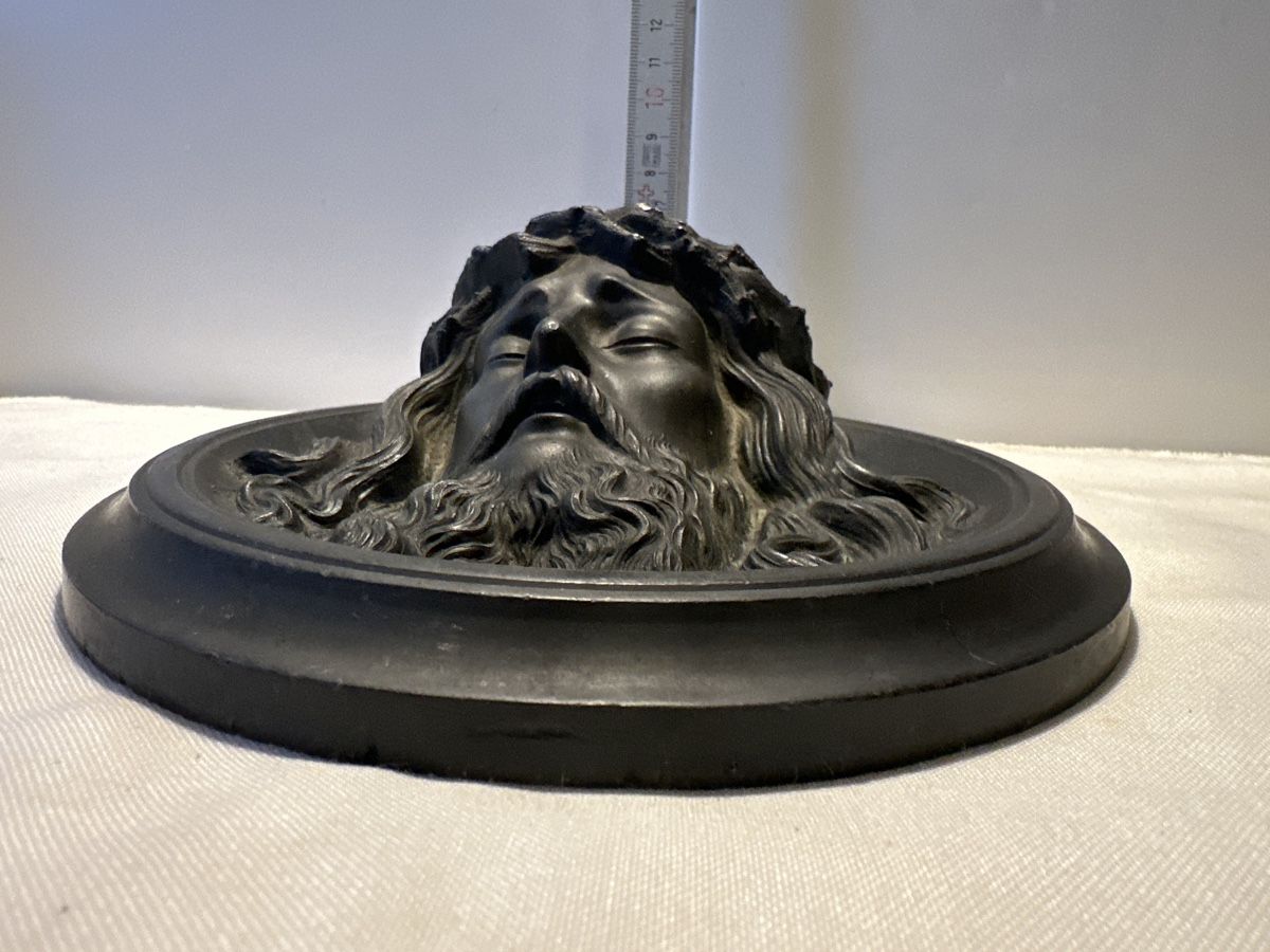 Sculptures & Statues: Jesus Relief aus Metall, Durchmesser 18,5cm – D'occasion à Zürich par Chaeffeler 5