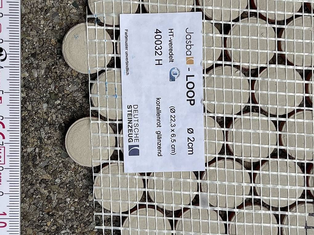 Bodenbeläge: Jaspa Loop Knopfmosaik Steinzeug – Gebraucht aus Strengelbach von Aschatan5 1