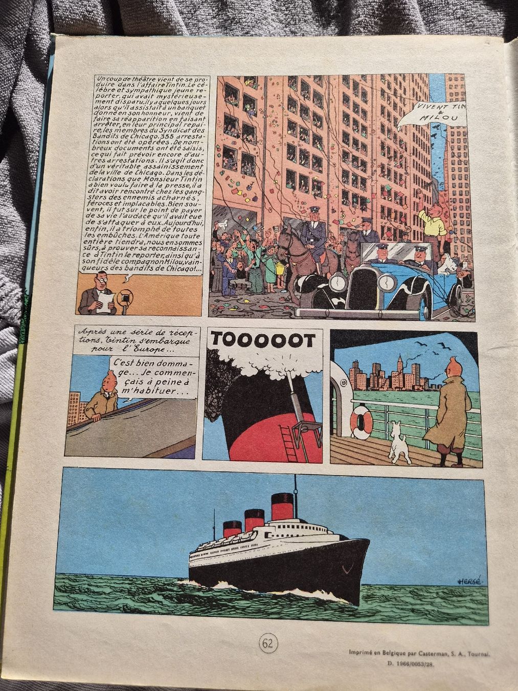Comics: Tintin en Amérique – Gebraucht aus Versoix von rucio 5