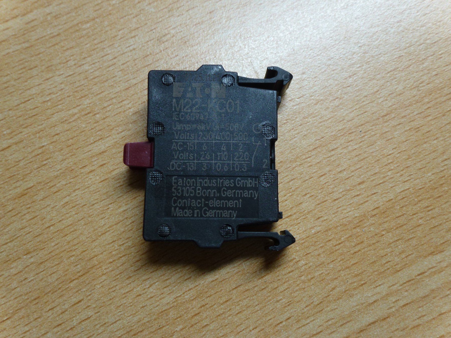 Eaton Schalter: 20St. Kontakte M22-KC01 Eaton – Neu und originalverpackt aus Hombrechtikon von HGK50 4