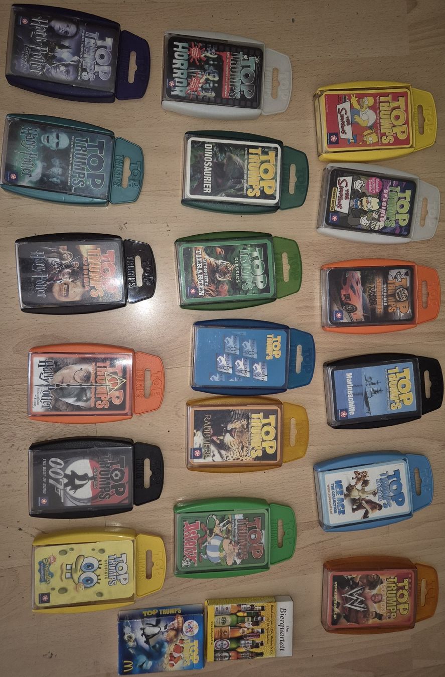 Giochi: Top Trumps Sammlung 20 Kartenspiele – Usato da Wettingen venduto da tim_cr72