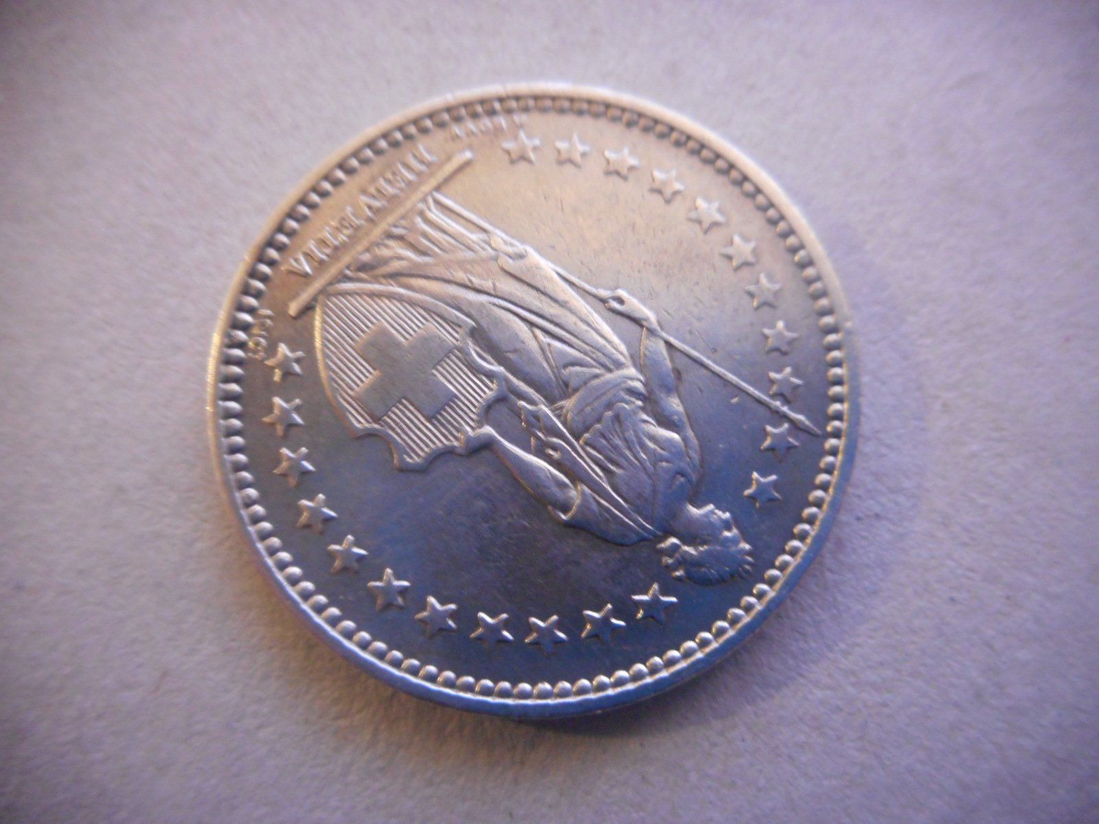Tutti le monete: 2 Fr. 1906 silber  vorz – Usato da Kriegstetten venduto da pizlad2010 4