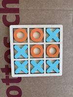 Tic Tac Toe aus Holz, neuwertig, tolles Spiel für Kinder!